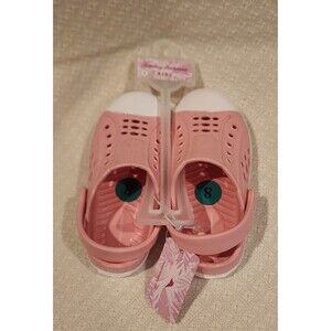 Tommy Bahama Sandals Bling Pink Glitter Slip On Water Shoes Girls